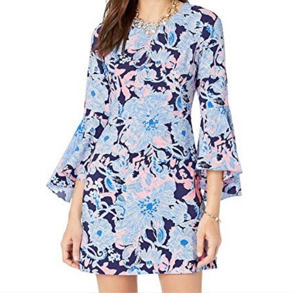 Lilly Pulitzer Dresses & Skirts - Lilly Pulitzer Kayla Stretch Dress Bright Navy